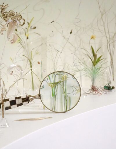 Garden of Making installation detail.