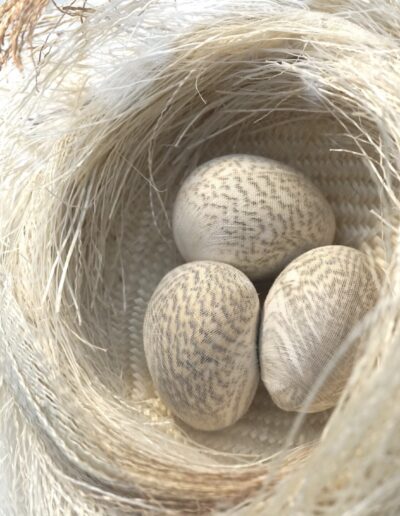 Nest. Detail form Garden of Making installation Collect Open 2023