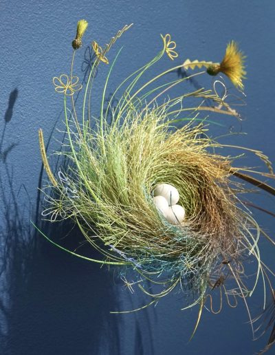 Nestscape installation. Birds on the Edge conservation project collaborating with North York Moors Trust 2024