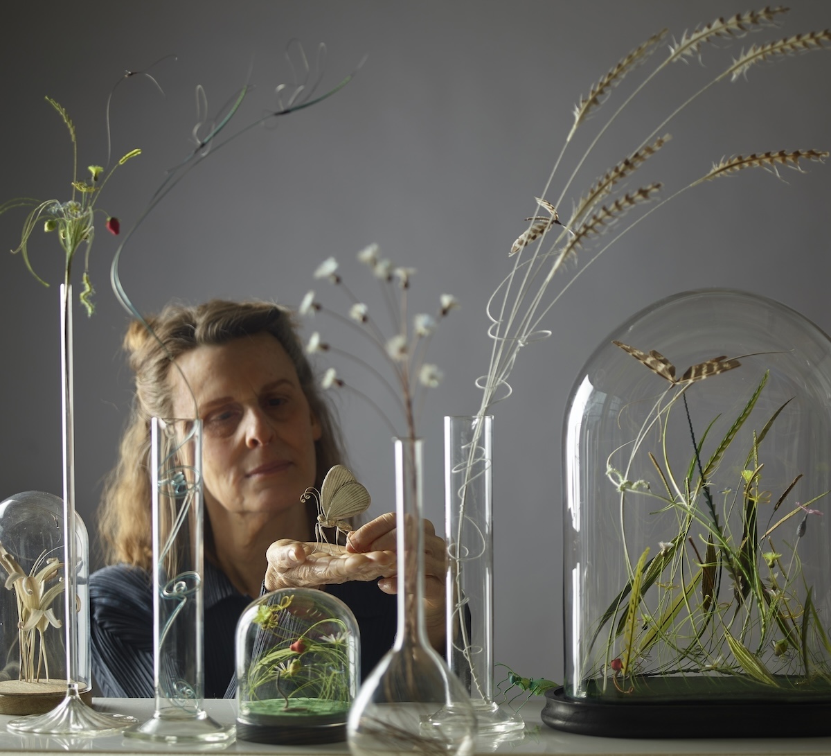 Bridget Bailey in her studio
